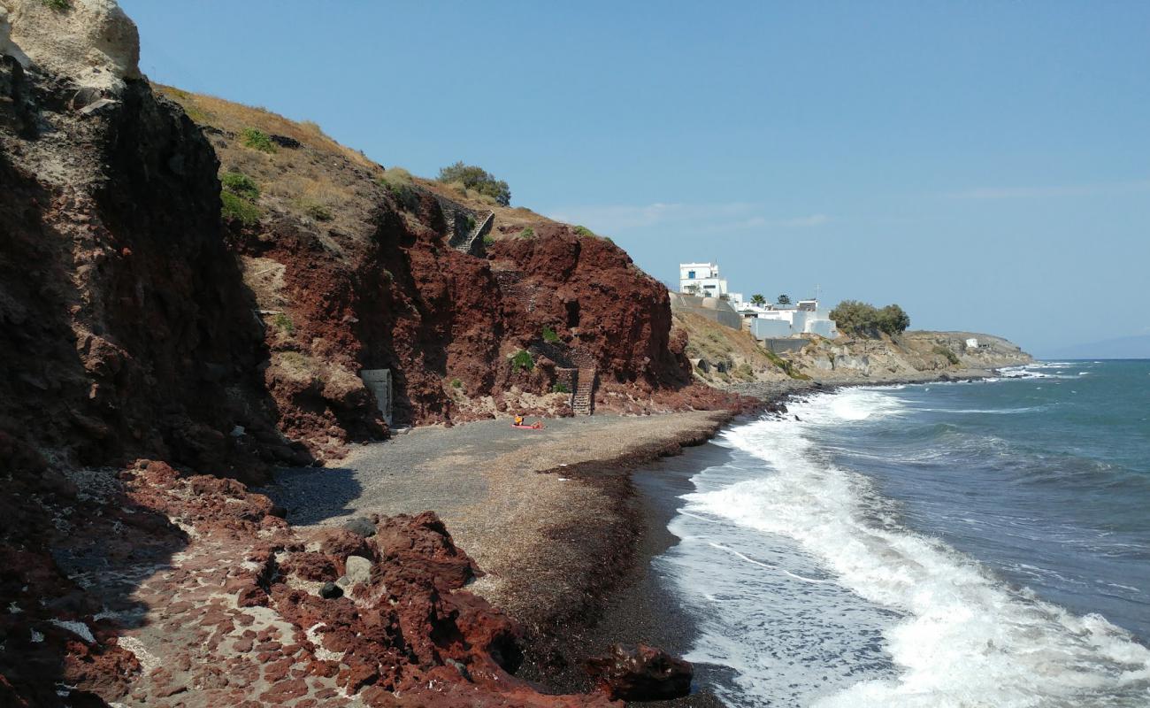 Фото Pori beach с серая чистая галька поверхностью