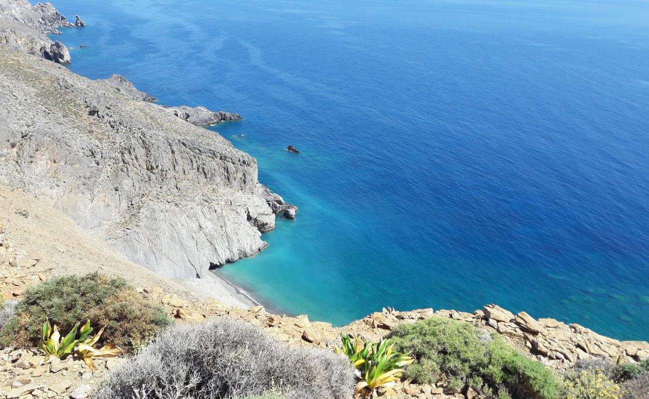 Фото Lepria beach с серая галька поверхностью