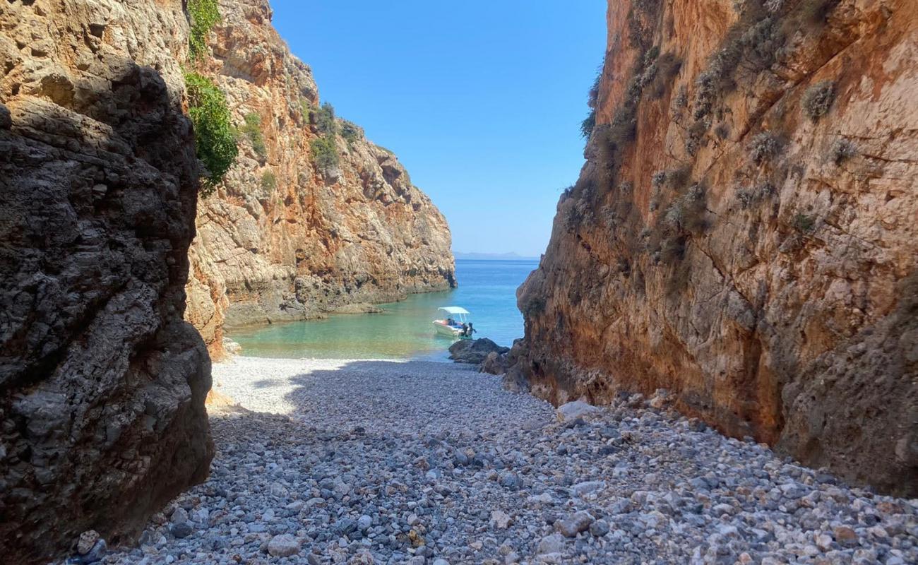 Фото Ramyas Beach с светлая галька поверхностью