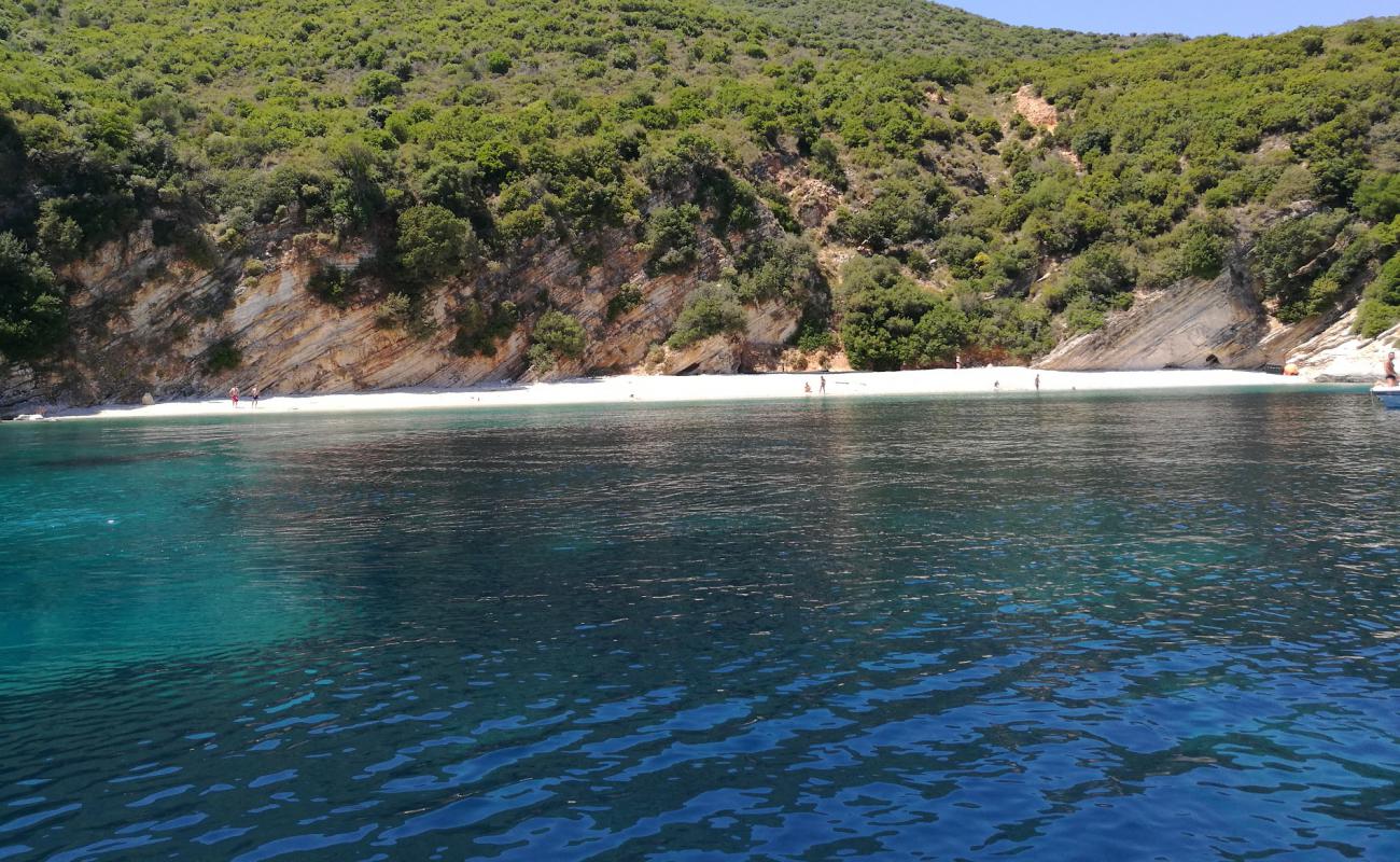 Фото Talaros beach с светлая галька поверхностью