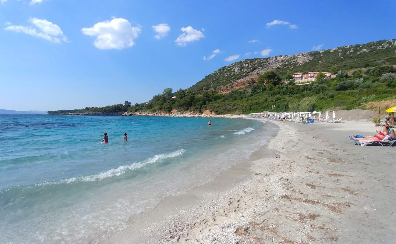 Фото Crocodile beach II с песок с галькой поверхностью