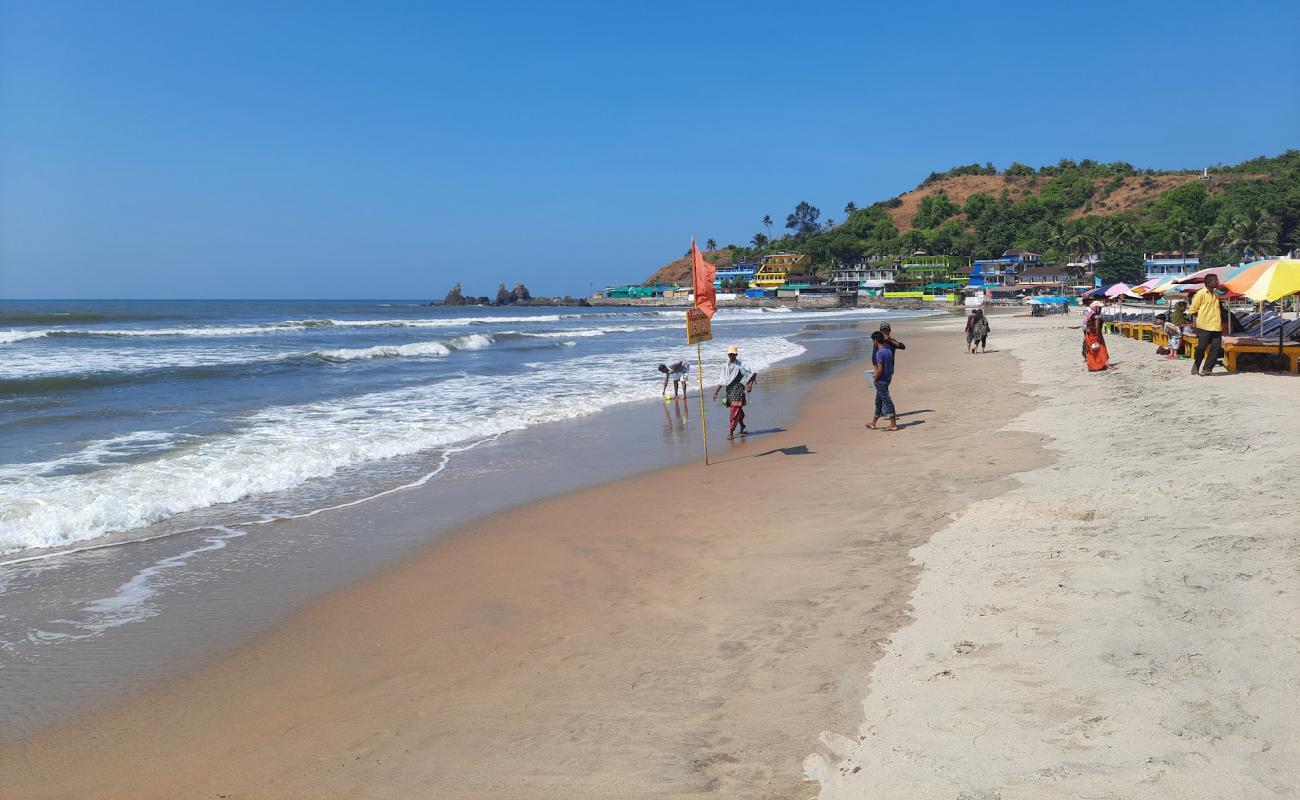 Фото Arambol Beach с светлый песок поверхностью