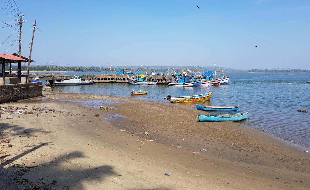 Фото Chapora Beach с светлый песок поверхностью