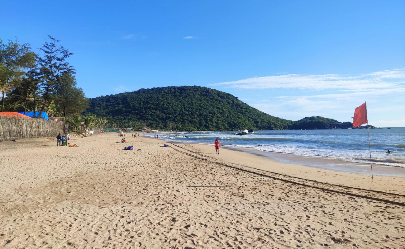 Фото Agonda Beach с светлый песок поверхностью