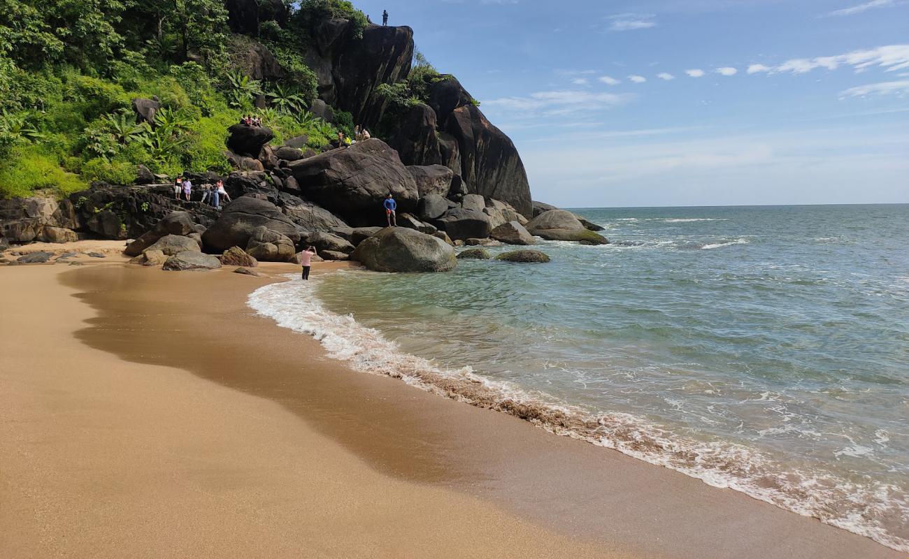 Фото Butterfly Beach с золотистый песок поверхностью