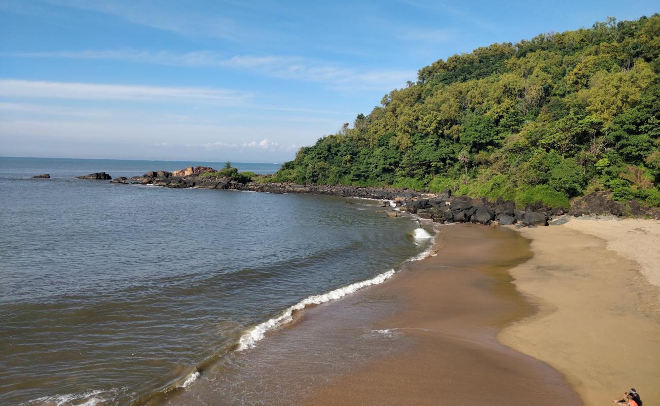 Фото Half Moon Beach с светлый песок поверхностью