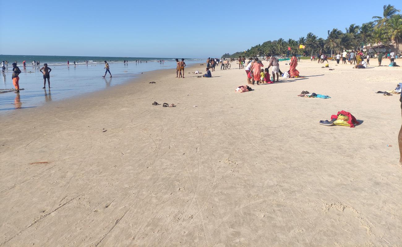 Фото Malpe Beach с светлый песок поверхностью