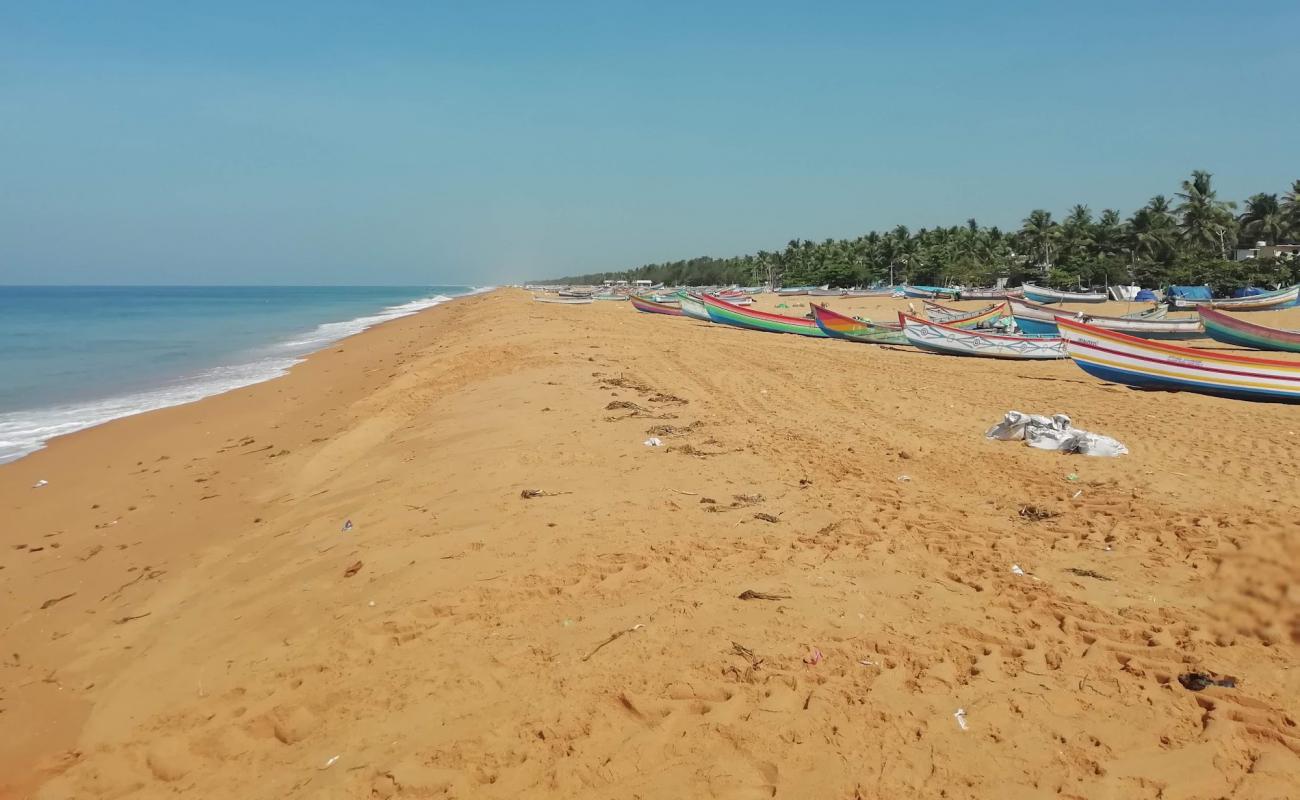 Фото Gloria Beach с светлый песок поверхностью