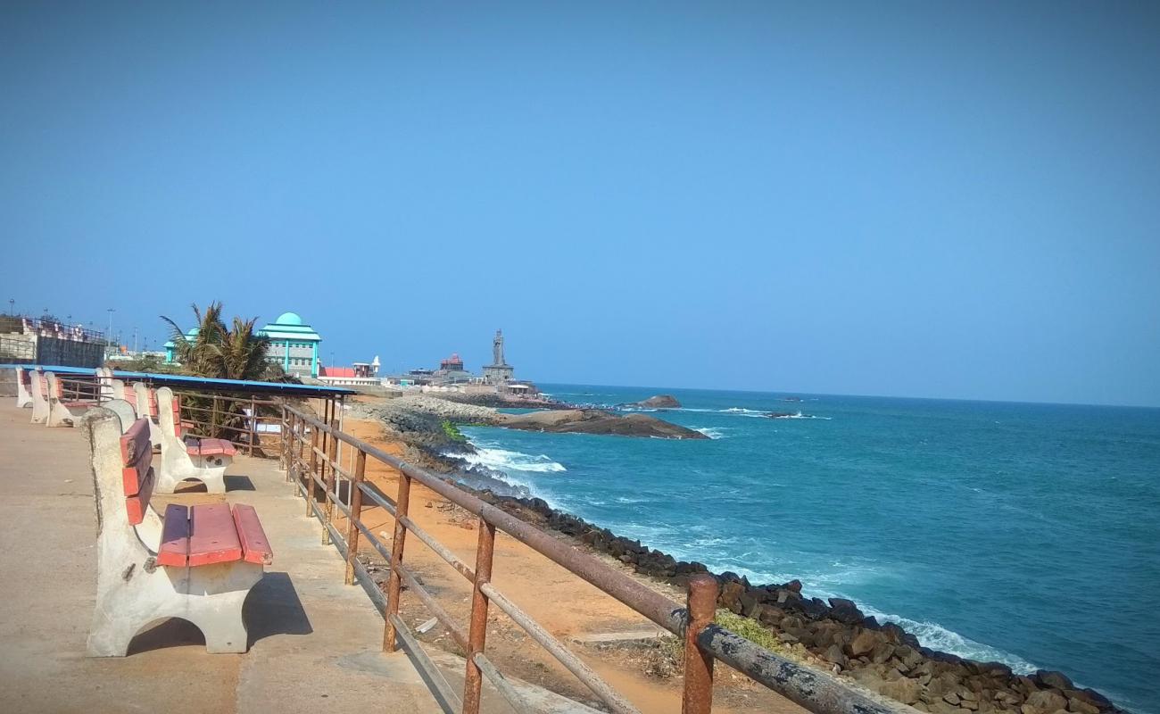 Фото Kanyakumari Park Beach с камни поверхностью