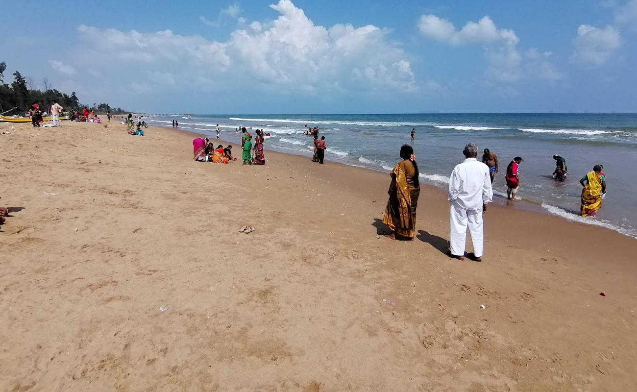 Фото Katepalli Beach с светлый песок поверхностью