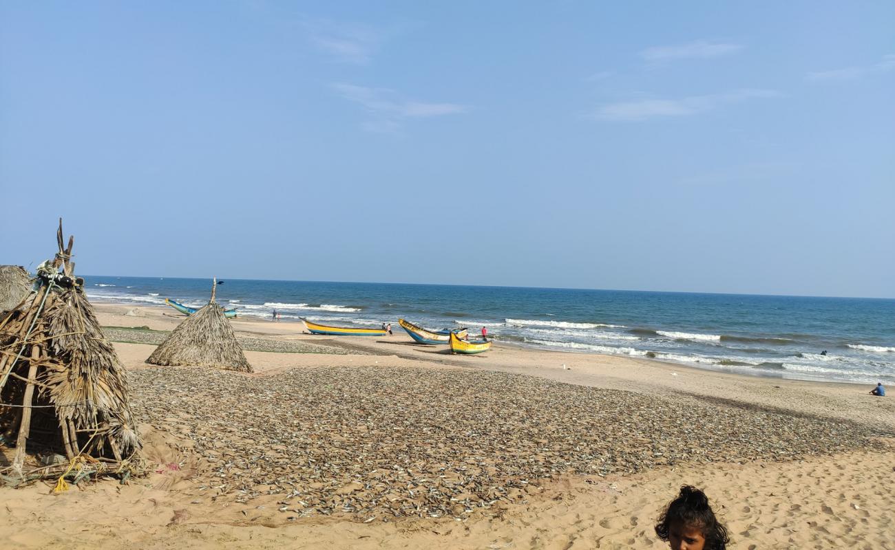 Фото Danvaipeta Beach с светлый песок поверхностью