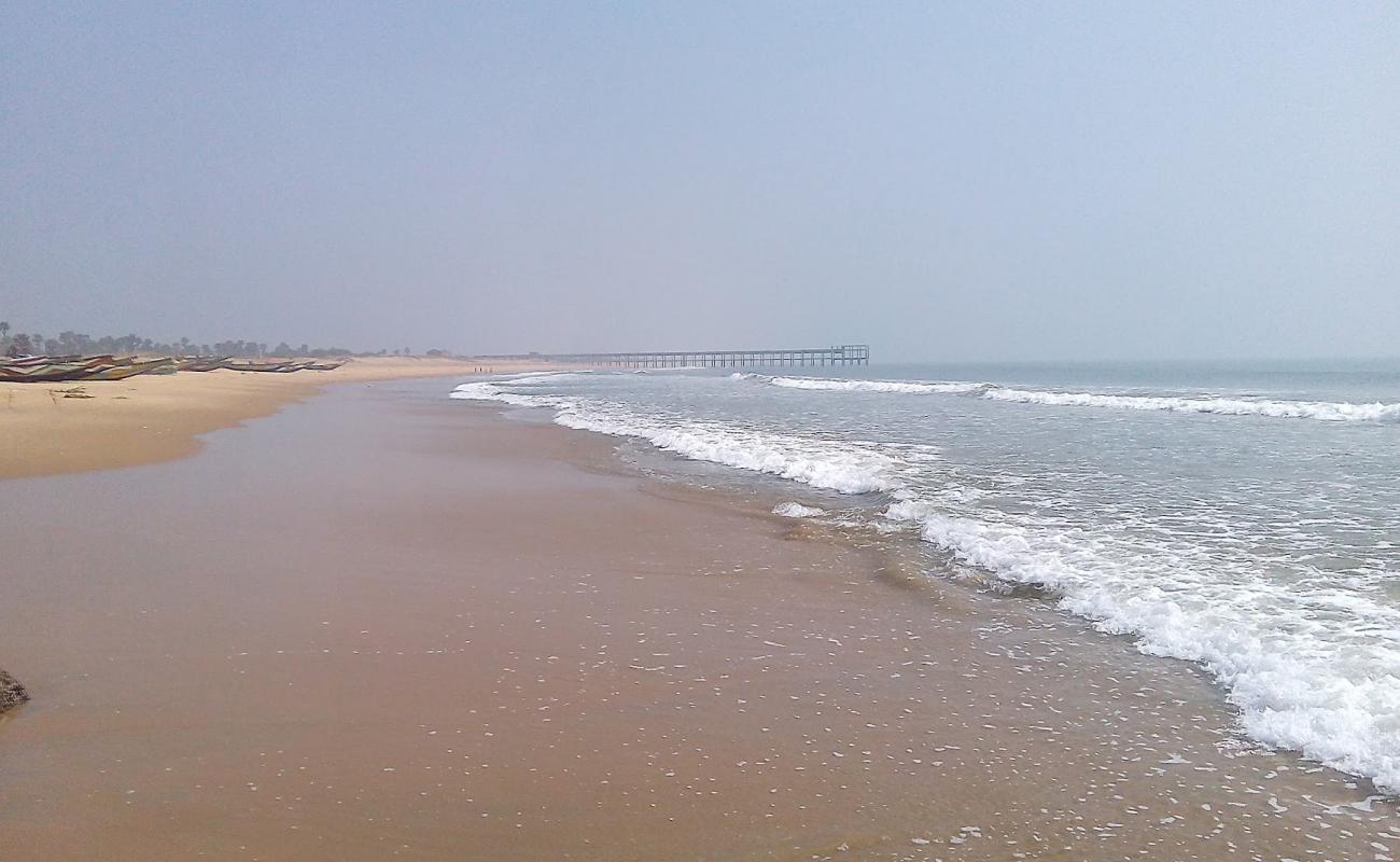 Фото Chintapalli Beach с золотистый песок поверхностью