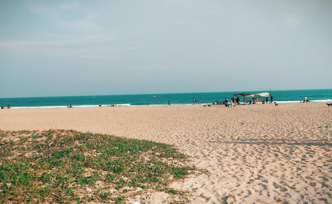 Фото Sonapur Beach с светлый песок поверхностью