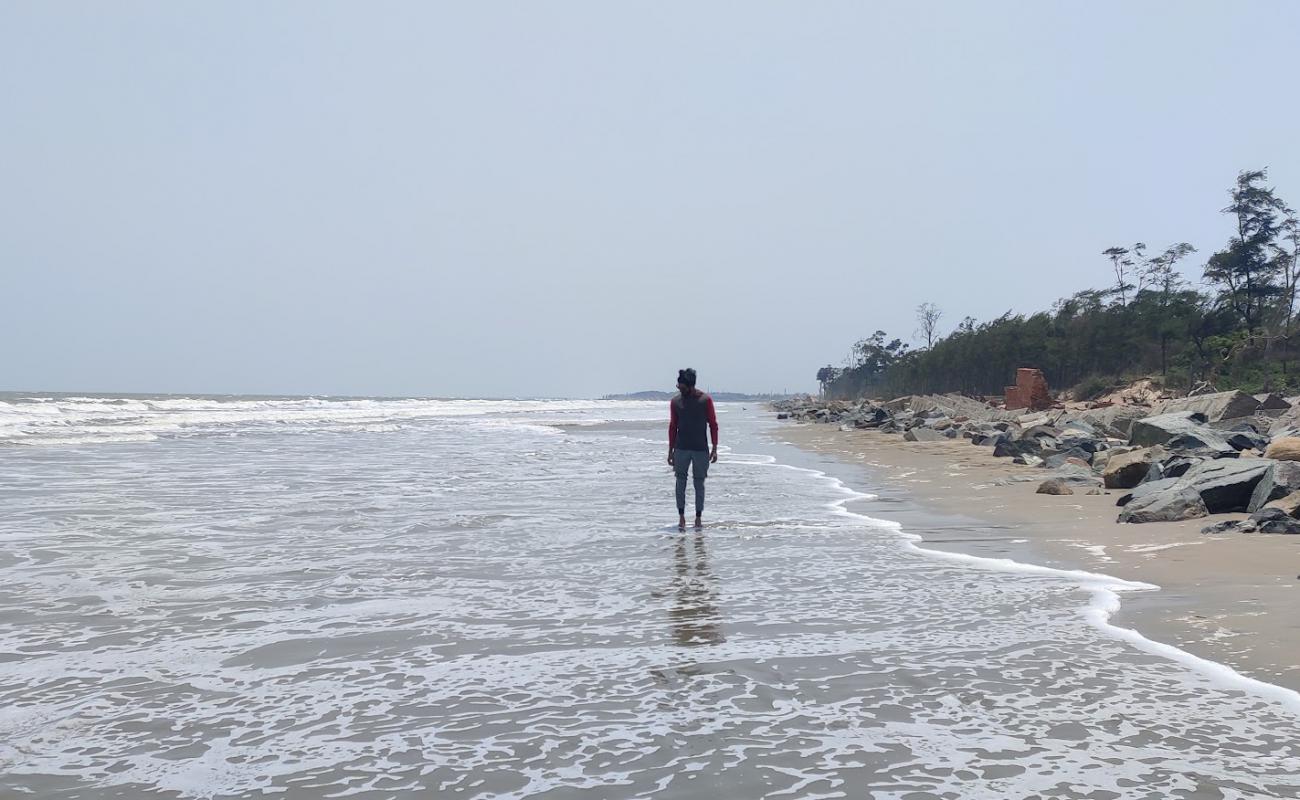 Фото Kiagoria Beach с светлый песок поверхностью