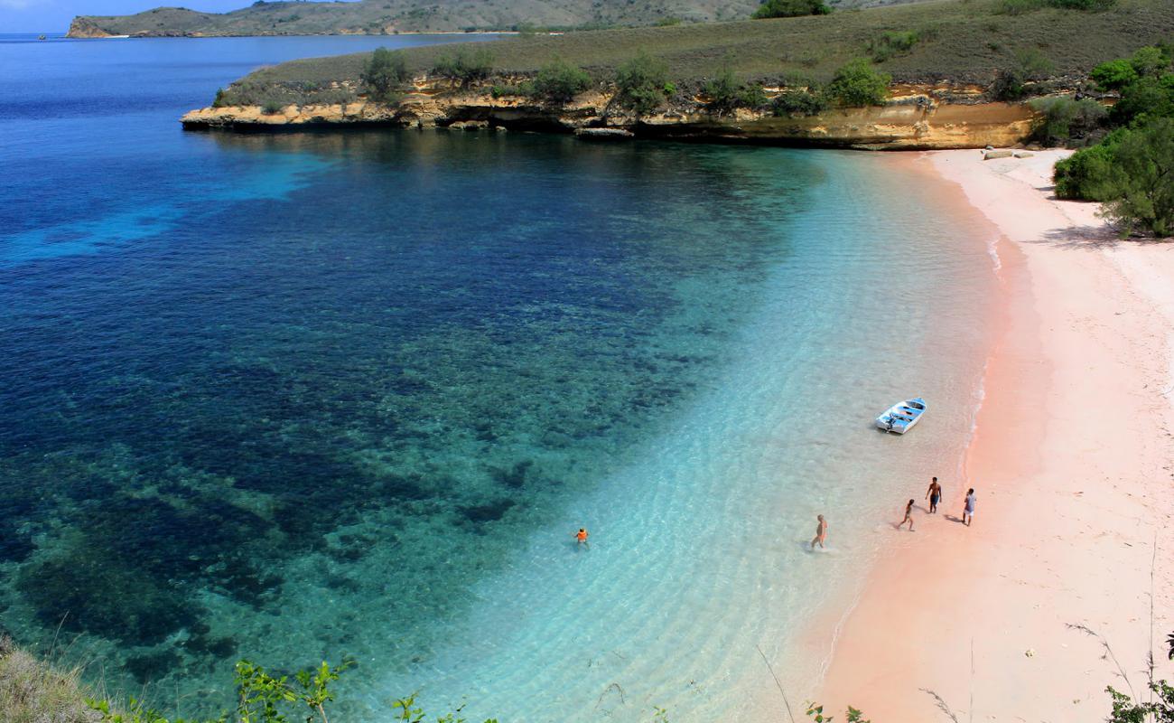 Фото Serai beach с белый песок поверхностью