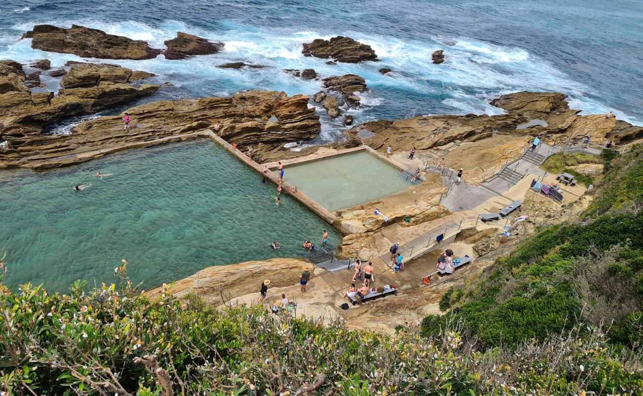 Фото Bermagui Blue Pool с бетон поверхностью