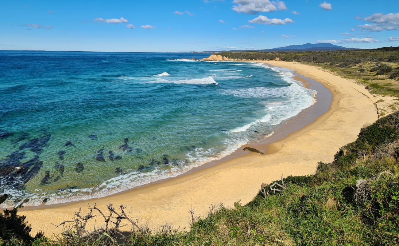 Фото Jemisons Beach с светлый песок поверхностью