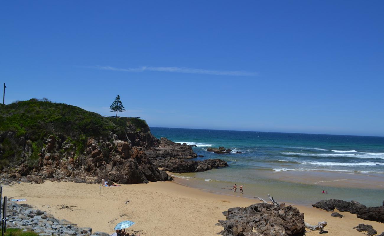 Фото One Tree Beach с светлый песок поверхностью