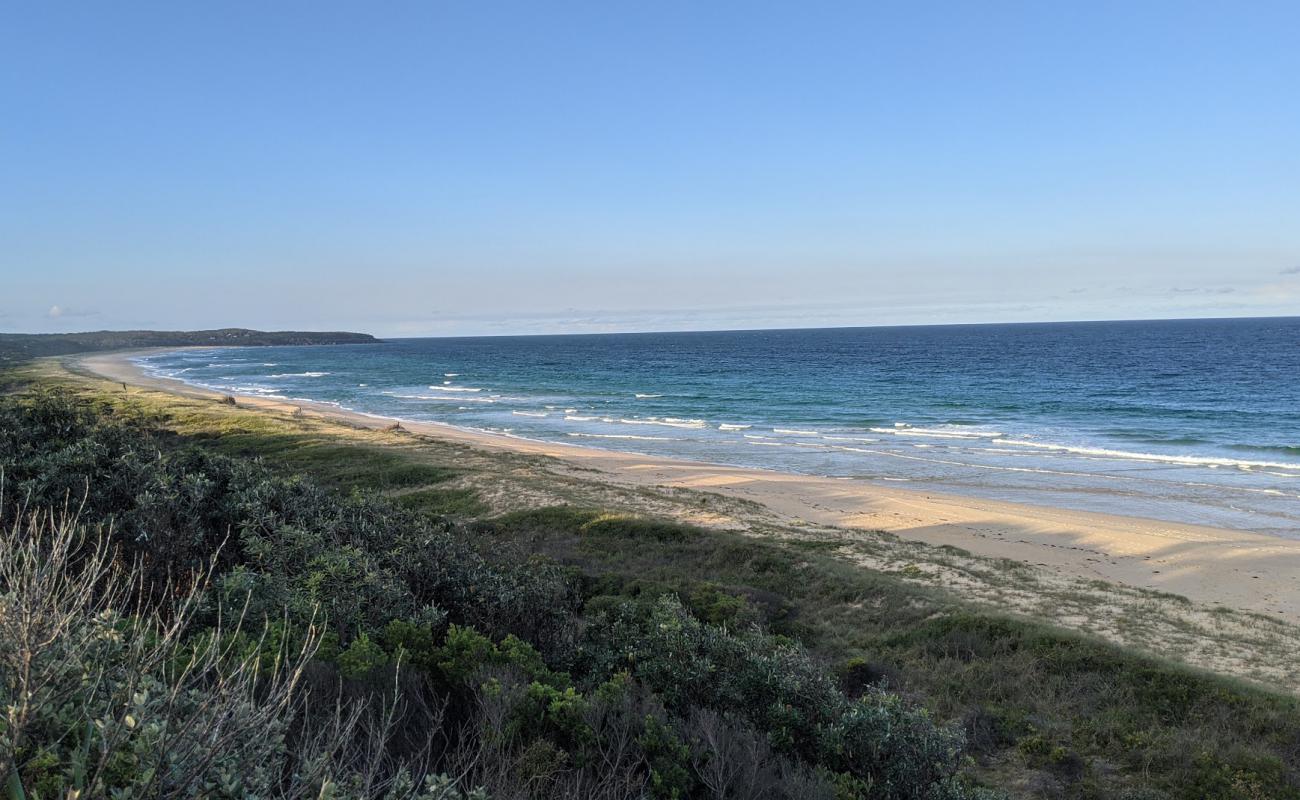 Фото Wairo Beach с золотистый песок поверхностью