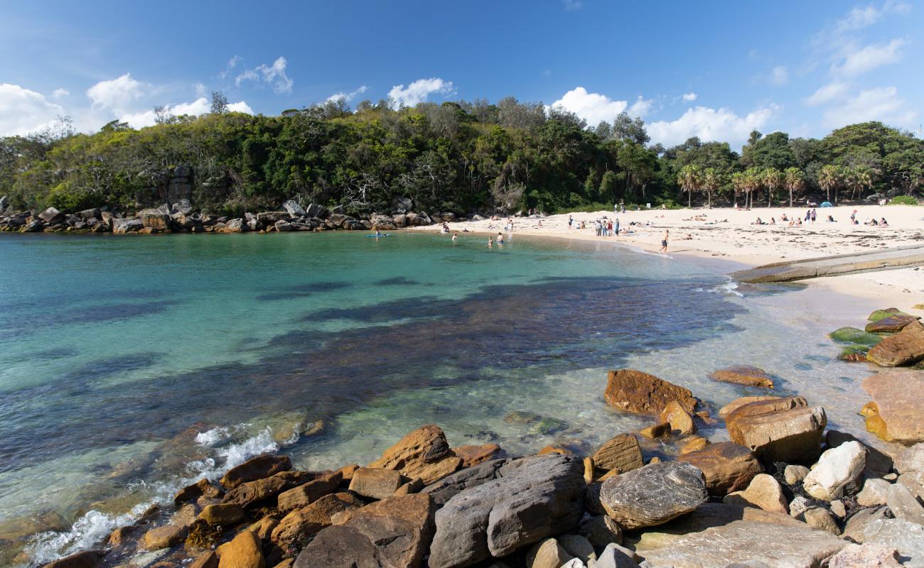 Фото Shelly Beach с светлый песок поверхностью