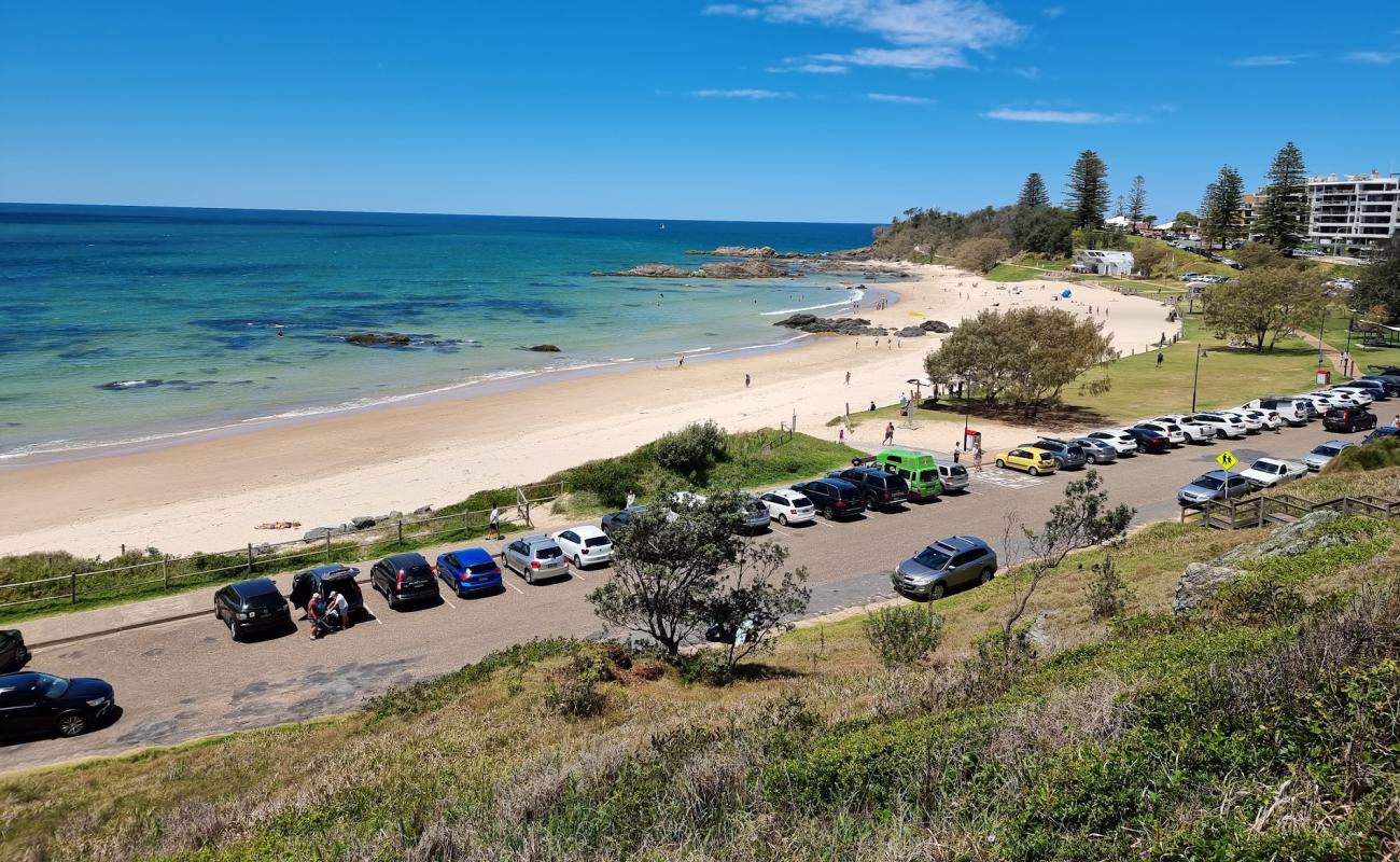 Фото Port Macquarie Beach с светлый песок поверхностью