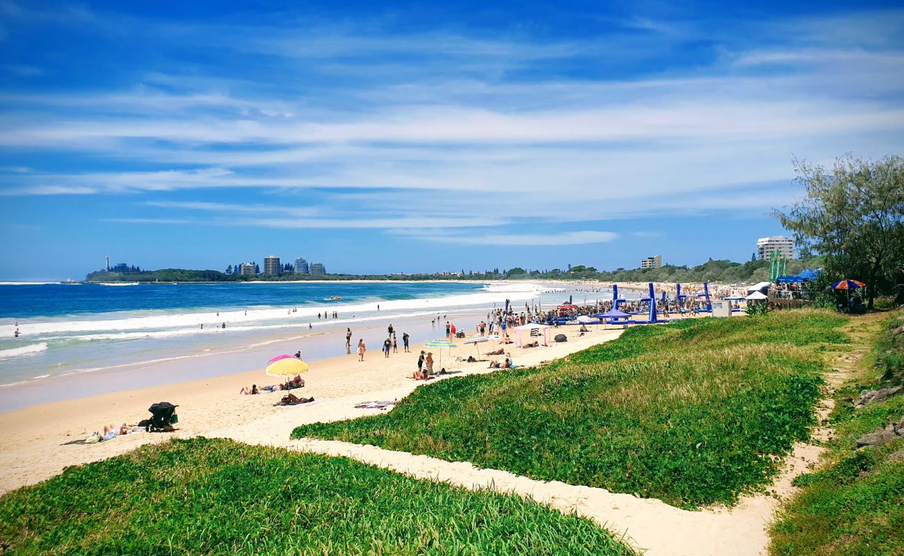 Фото Mooloolaba Beach с золотистый песок поверхностью