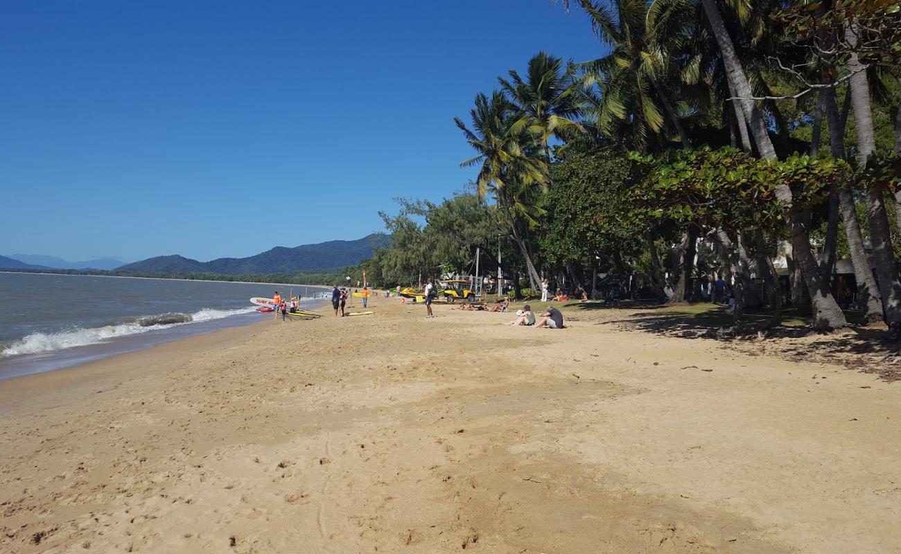 Фото Palm Cove Beach с светлый песок поверхностью