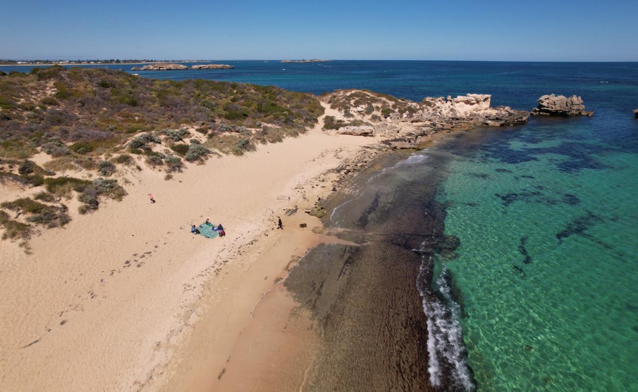 Фото Cape Peron Beach с светлый песок поверхностью