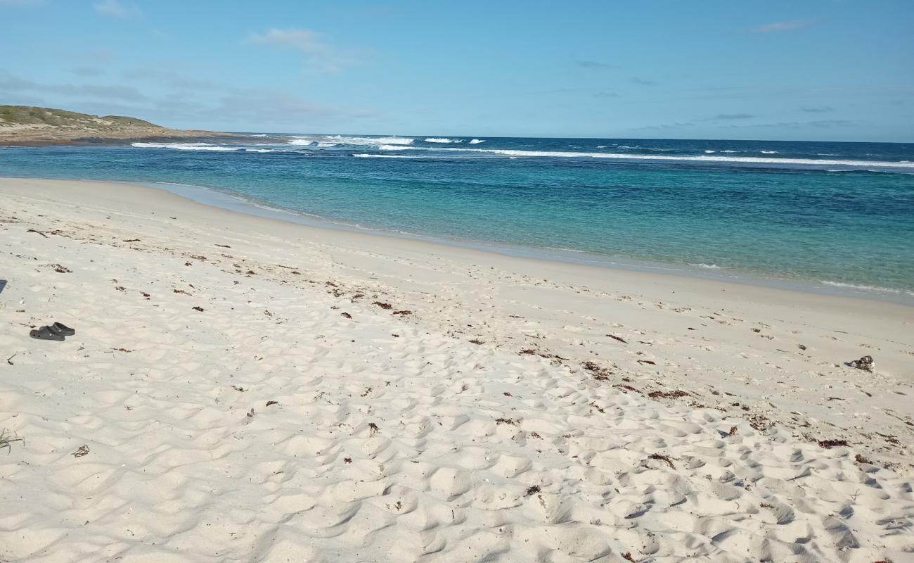 Фото Munglinup Beach с светлый песок поверхностью