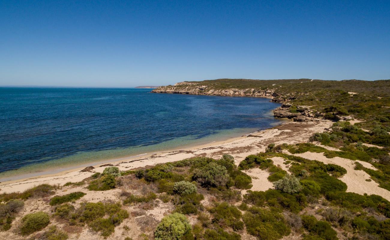 Фото Cable Bay Beach с светлый песок поверхностью