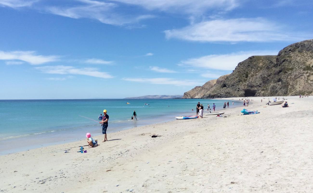 Фото Rapid Bay Beach с светлый песок поверхностью