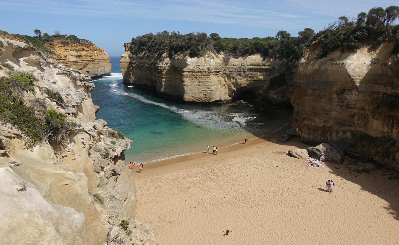 Фото Loch Ard Gorge с светлый песок поверхностью