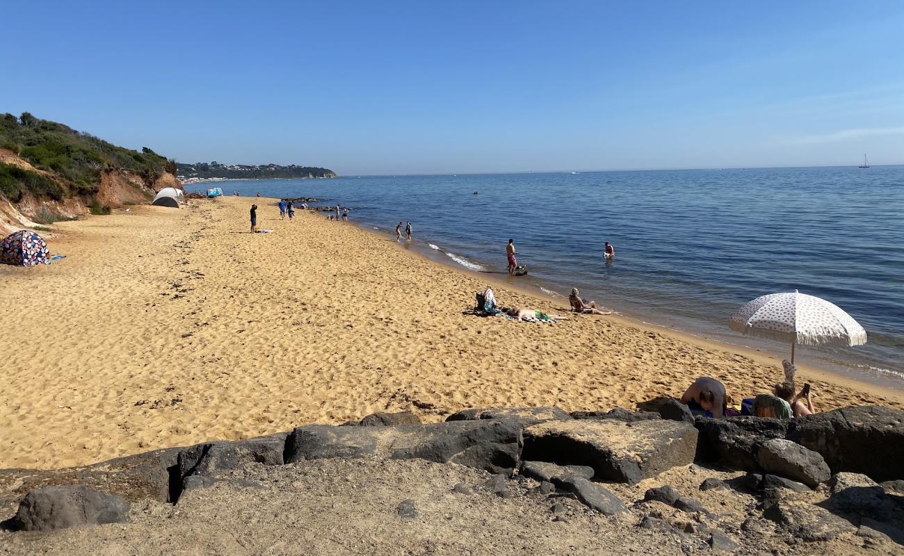 Фото Hawker Beach с светлый песок поверхностью