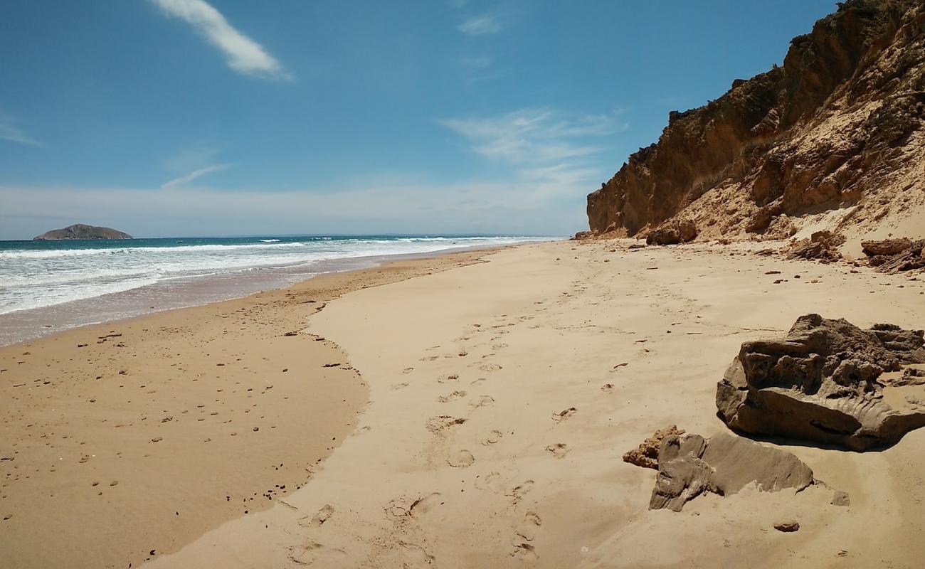 Фото Darby Beach с светлый песок поверхностью