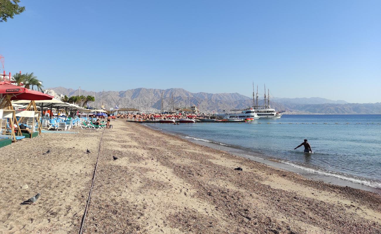 Фото Moria Beach с светлая галька поверхностью