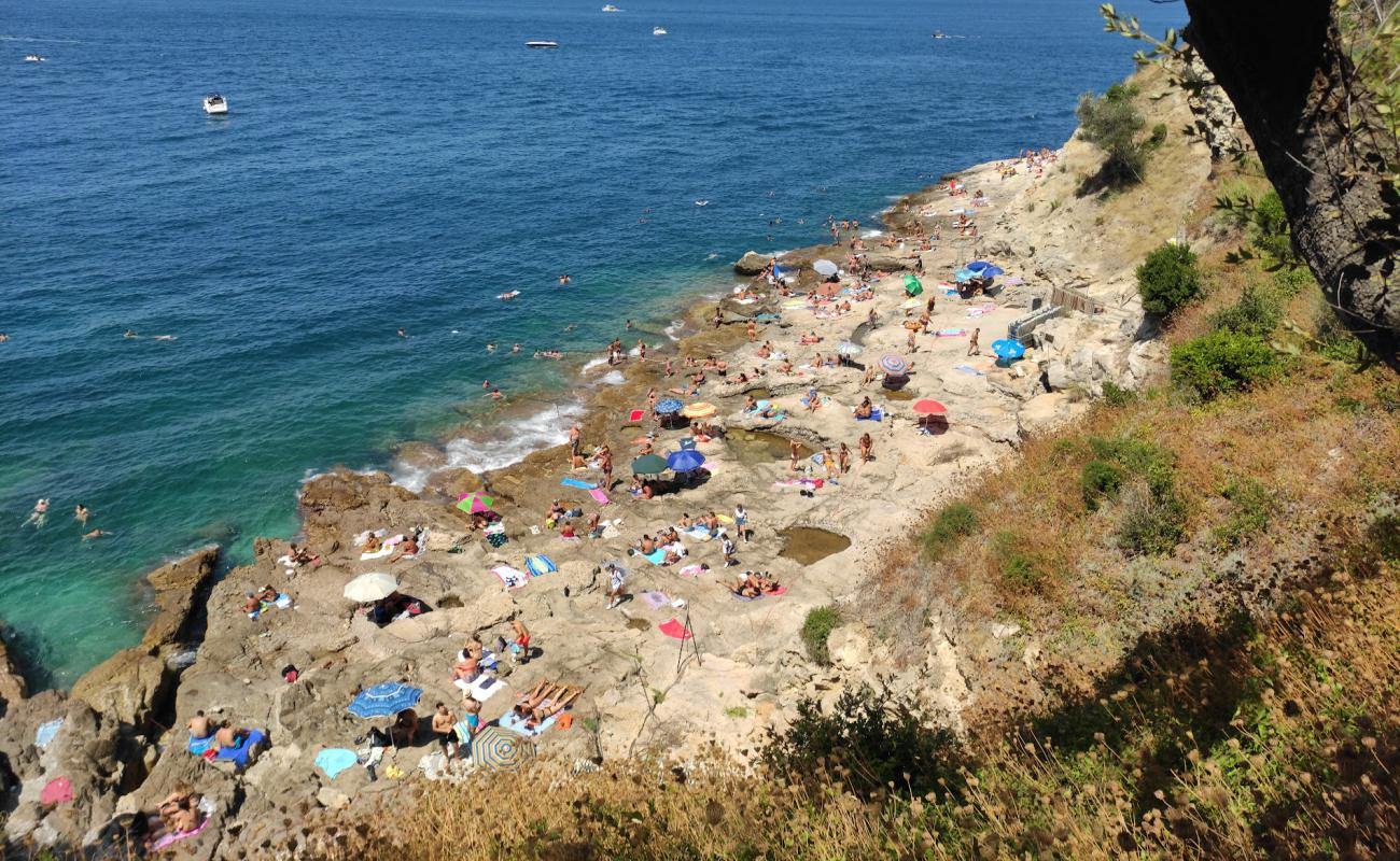 Фото Spiaggia della Pignatella с камни поверхностью