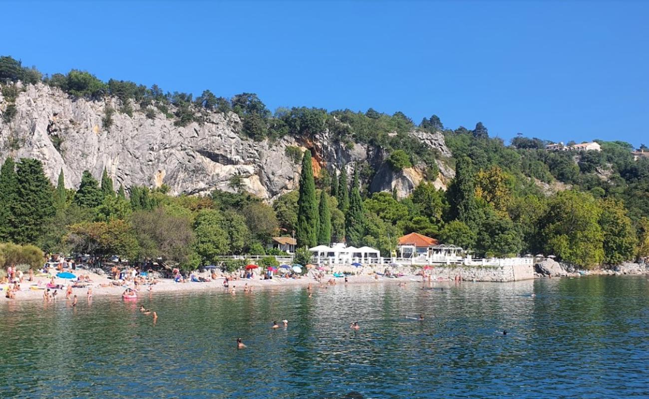 Фото Caravella beach с серая галька поверхностью