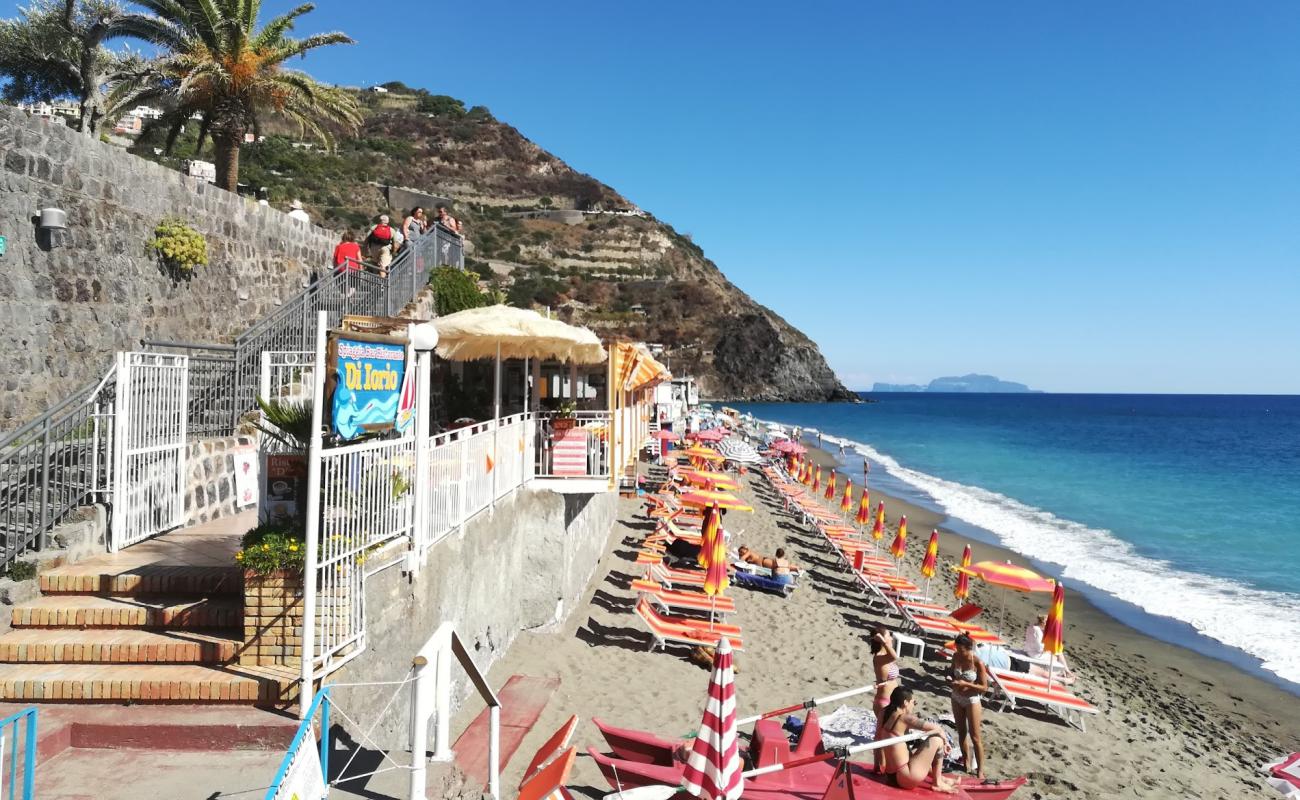 Фото Spiaggia dei Maronti с серая чистая галька поверхностью