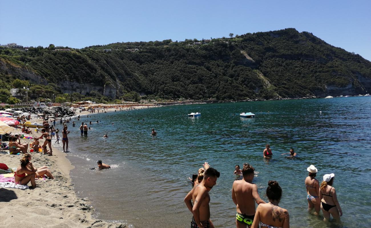 Фото Spiaggia Di Citara с золотистый песок поверхностью