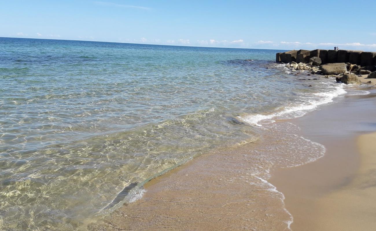 Фото Spiaggia di Sciaia II с светлый песок поверхностью