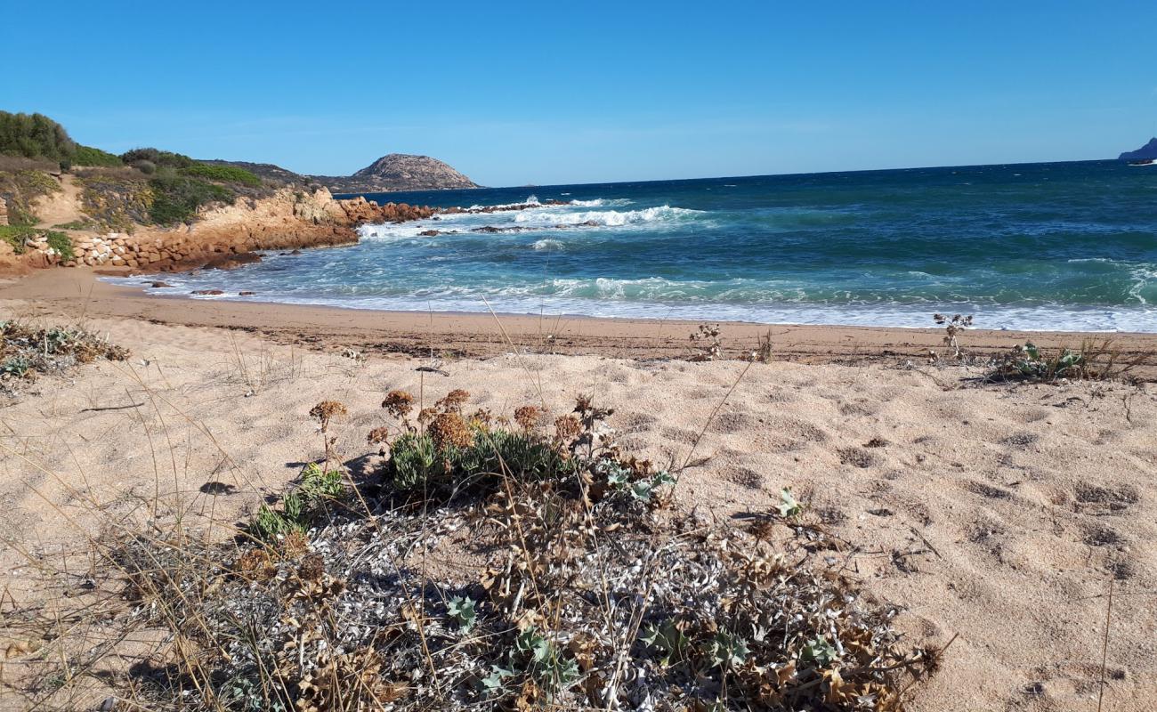 Фото Spiaggia la Finosa с темный песок поверхностью