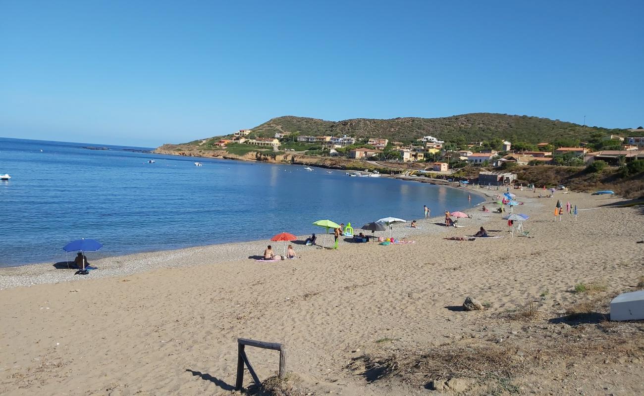 Фото Porto Palma beach с песок с галькой поверхностью