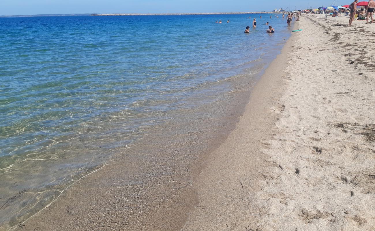 Фото Abbarossa beach с золотистый песок поверхностью