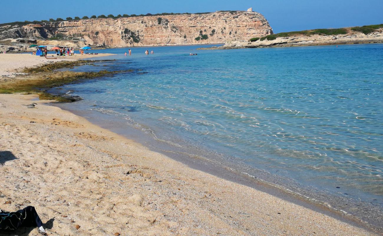 Фото Spiaggia Sa Mesa Longa с светлый песок поверхностью