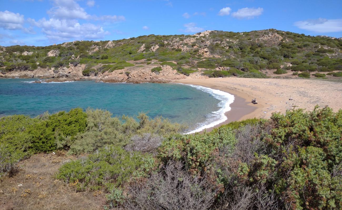 Фото Spiaggia La Niculina с темный песок поверхностью