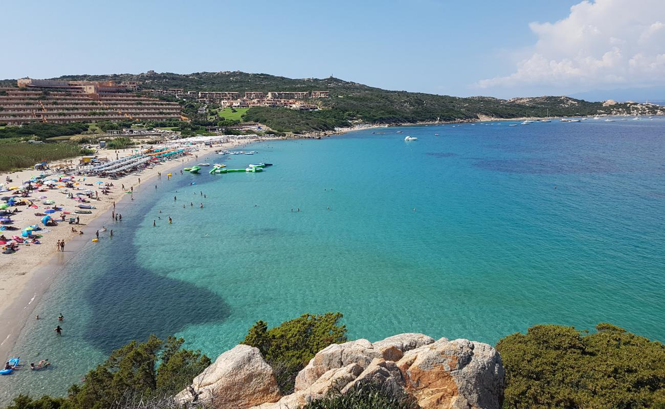 Фото Spiaggia La Marmorata с светлый песок поверхностью