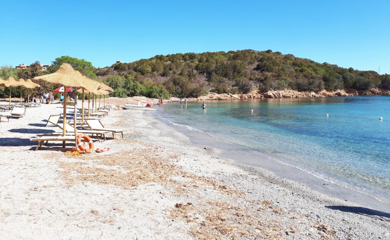 Фото Spiaggia Porto Paglia с песок с галькой поверхностью