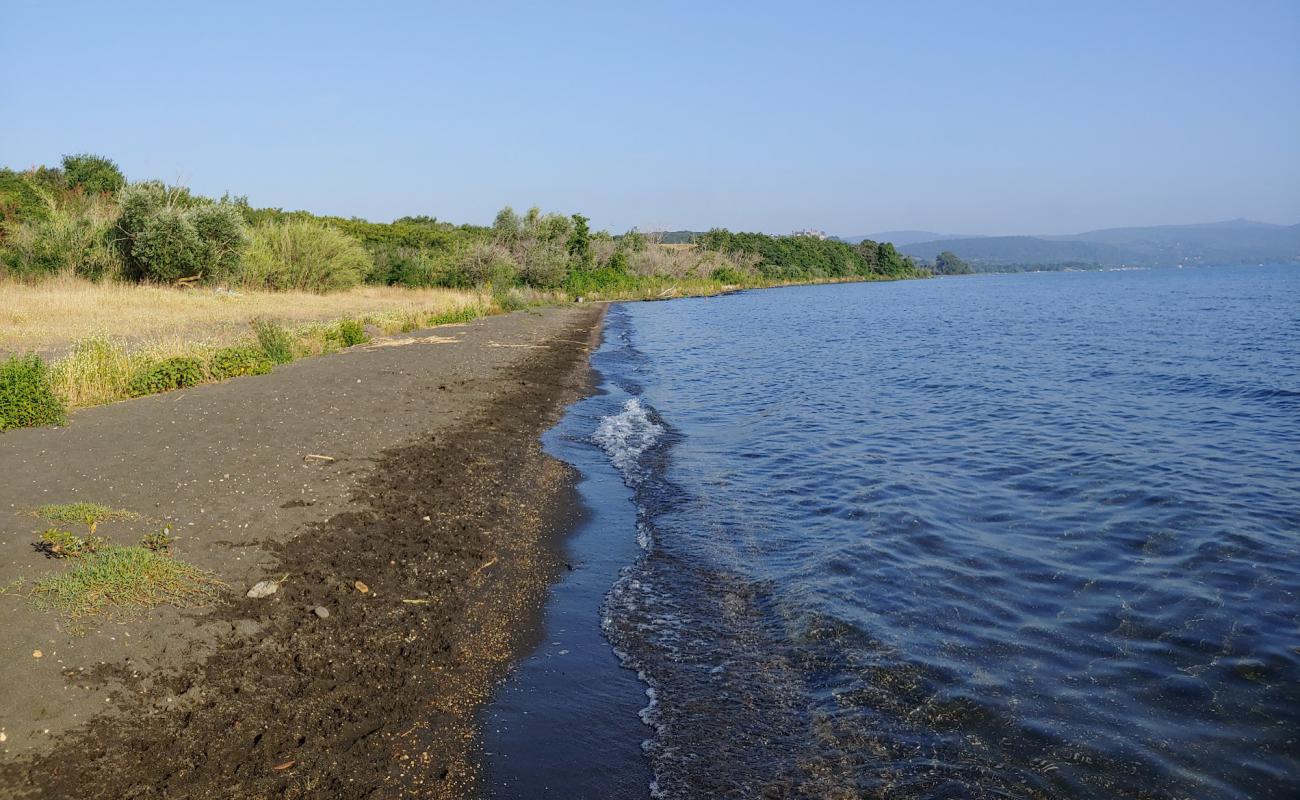 Фото Spiaggia Dei Gabbiani-Dog Beach с песок с галькой поверхностью