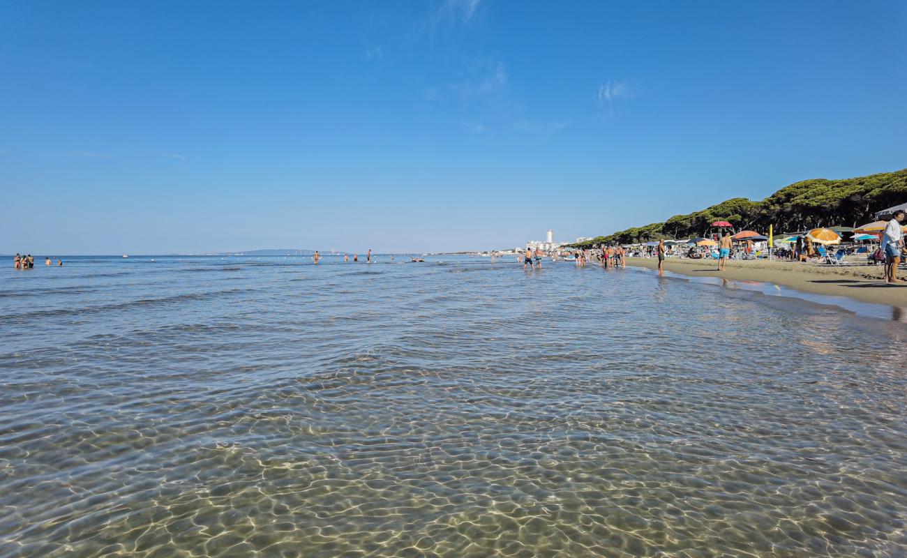 Фото Spiaggia di Follonica с светлый песок поверхностью