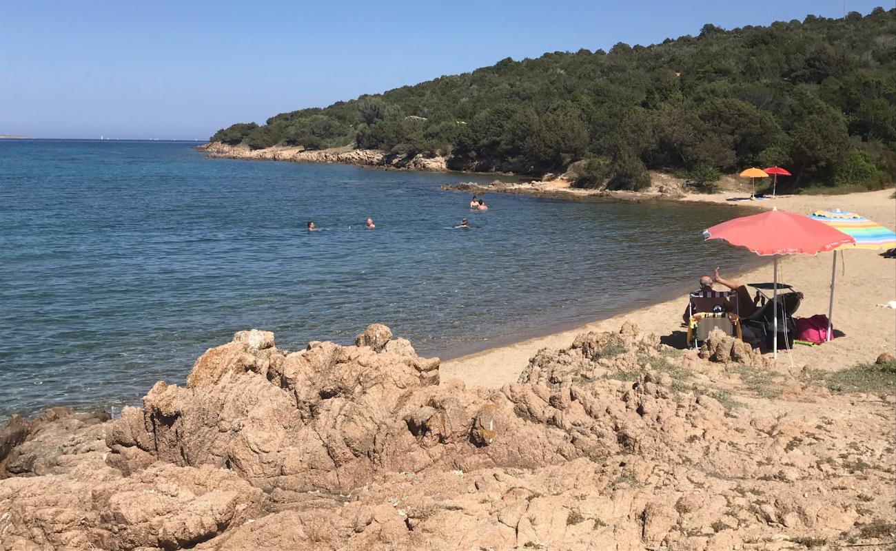 Фото Spiaggetta La Contralta с светлый песок поверхностью